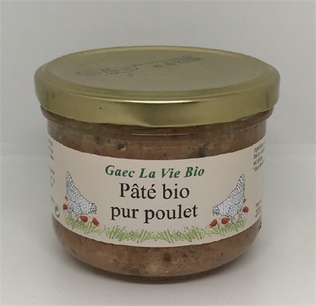 Terrine de paté de poulet